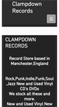 Mobile Screenshot of clampdownrecords.com
